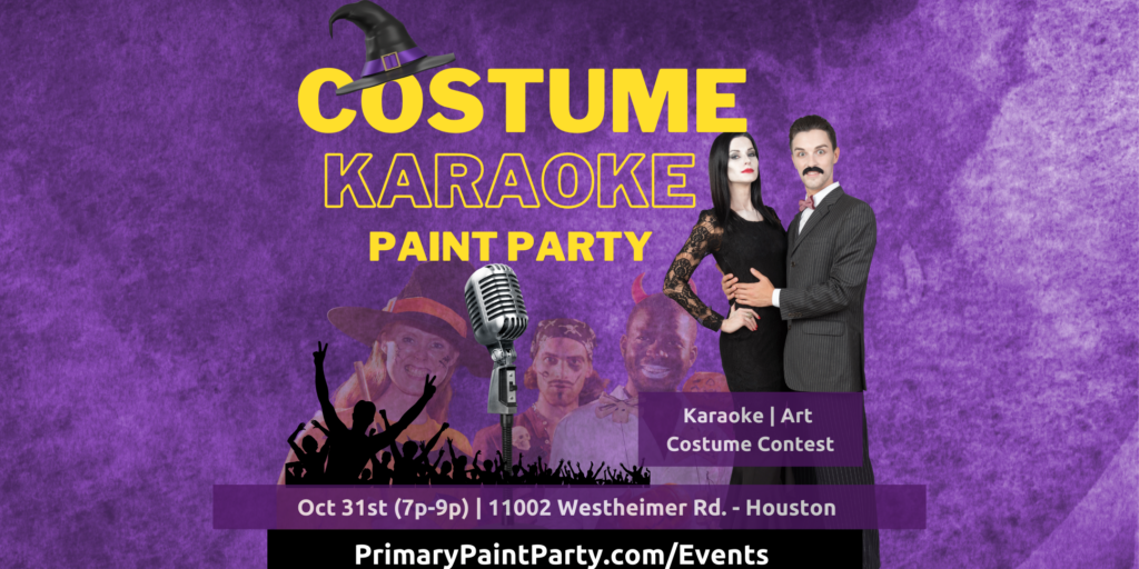 Costume Karaoke Paint Party