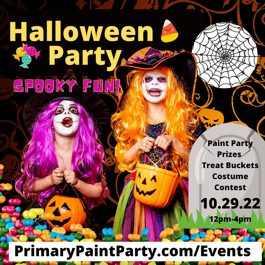 Kids Spooky Halloween Costume Party